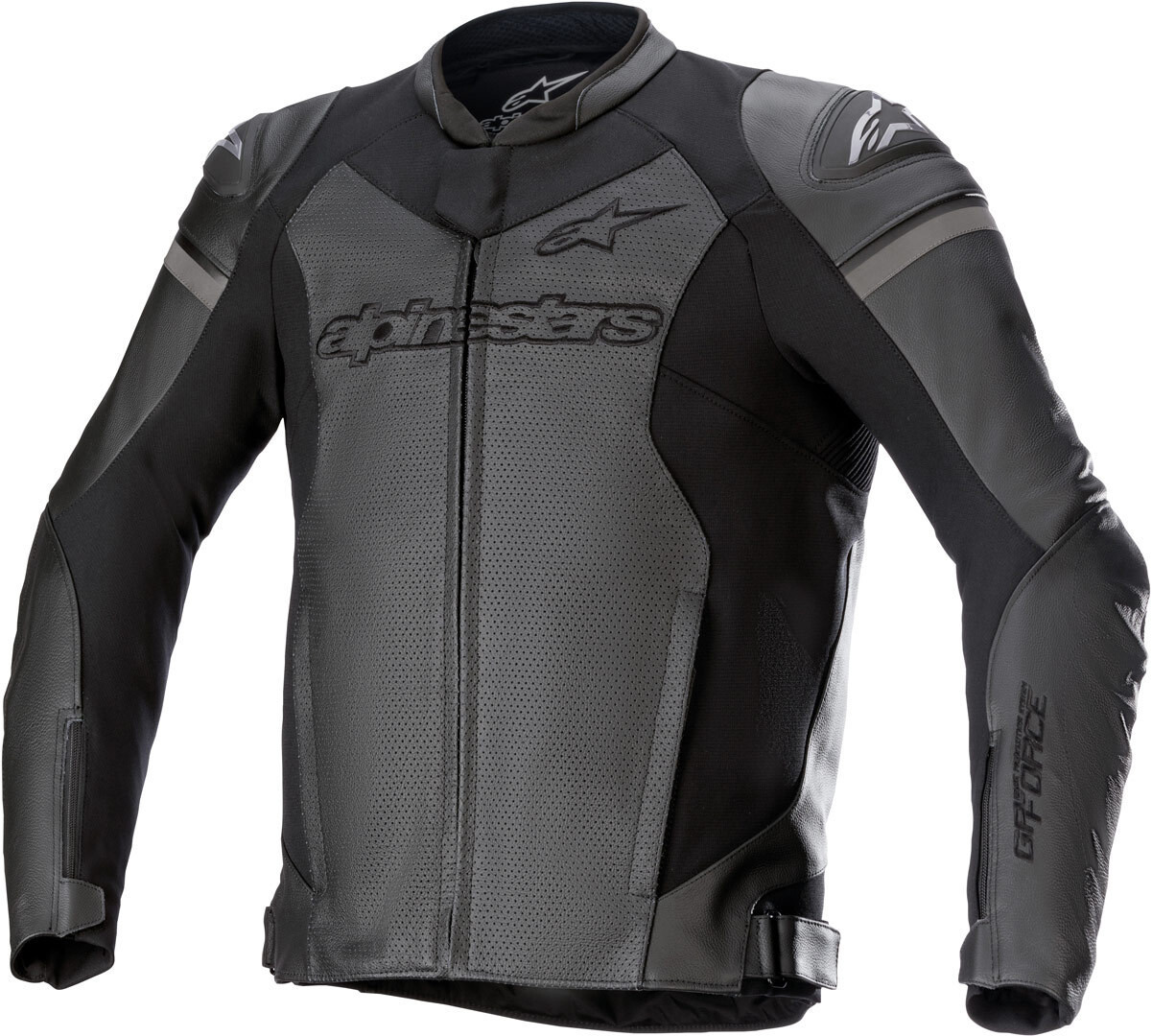

Alpinestars GP Force Airflow Мотоцикл Кожаная куртка, черный/черный