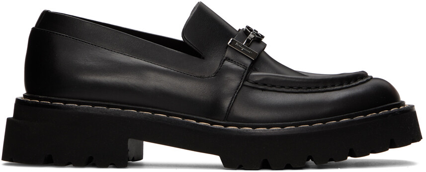 

Черные лоферы Ignazio Ferragamo