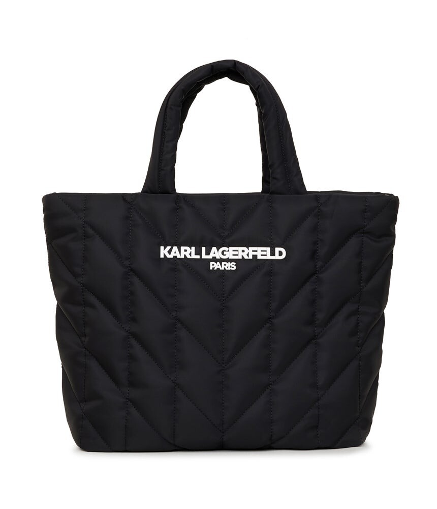 

Сумка voyage из нейлона с логотипом Karl Lagerfeld, черный