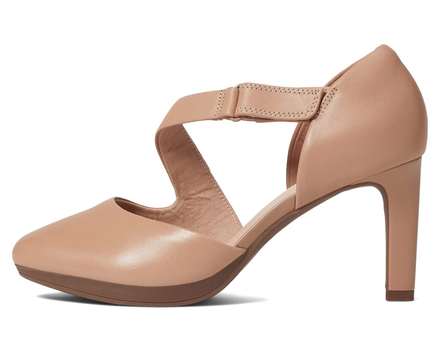 

Туфли на каблуках Ambyr Glow Clarks, кожа