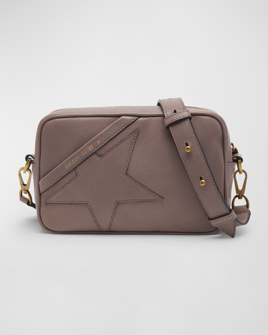

Кожаная сумка через плечо Star Zip Camera Golden Goose