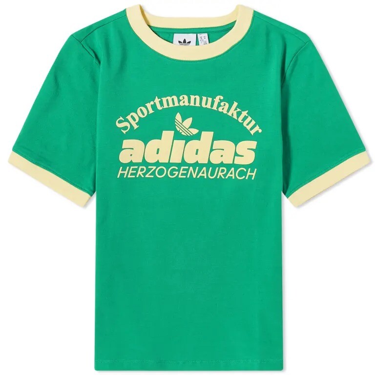 

Футболка Adidas Retro Graphics, зеленый