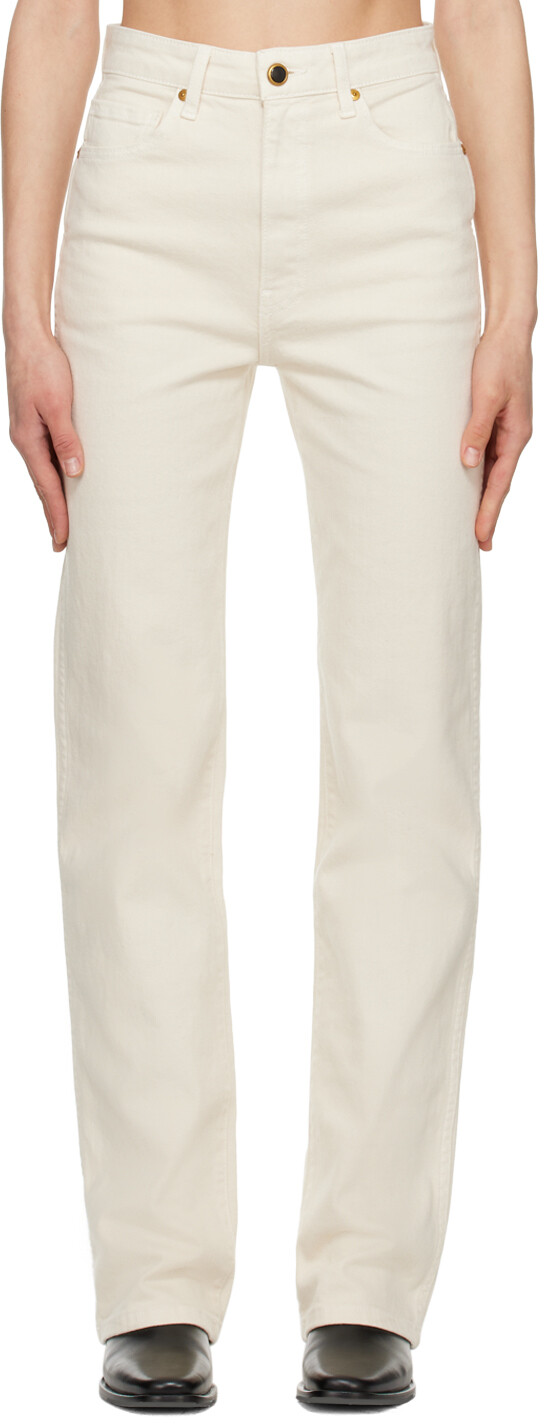 

Джинсы Danielle Off-White KHAITE