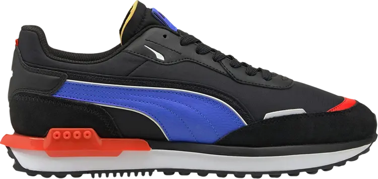 

Кроссовки Puma City Rider Electric - Black Bluemazing, черный