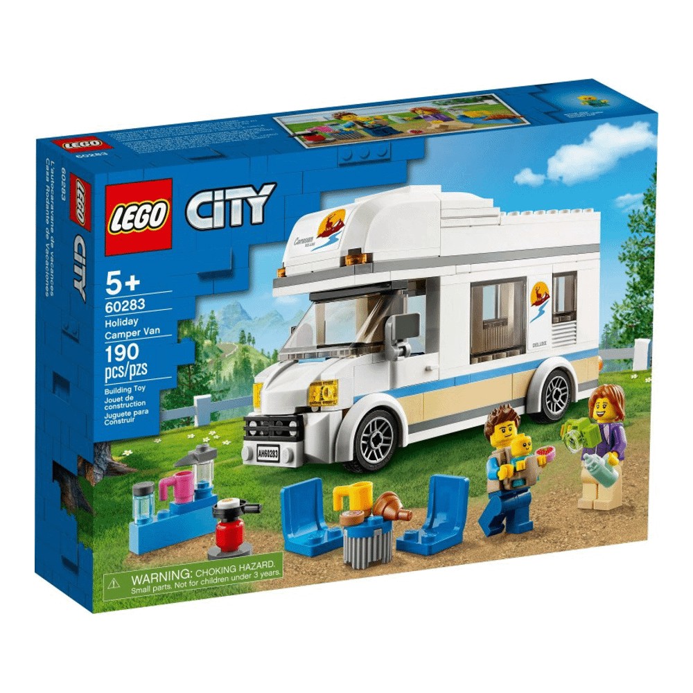 Конструктор LEGO City 60283 Отпуск в доме на колёсах конструктор lego city отпуск в доме на колесах 190 дет 60283