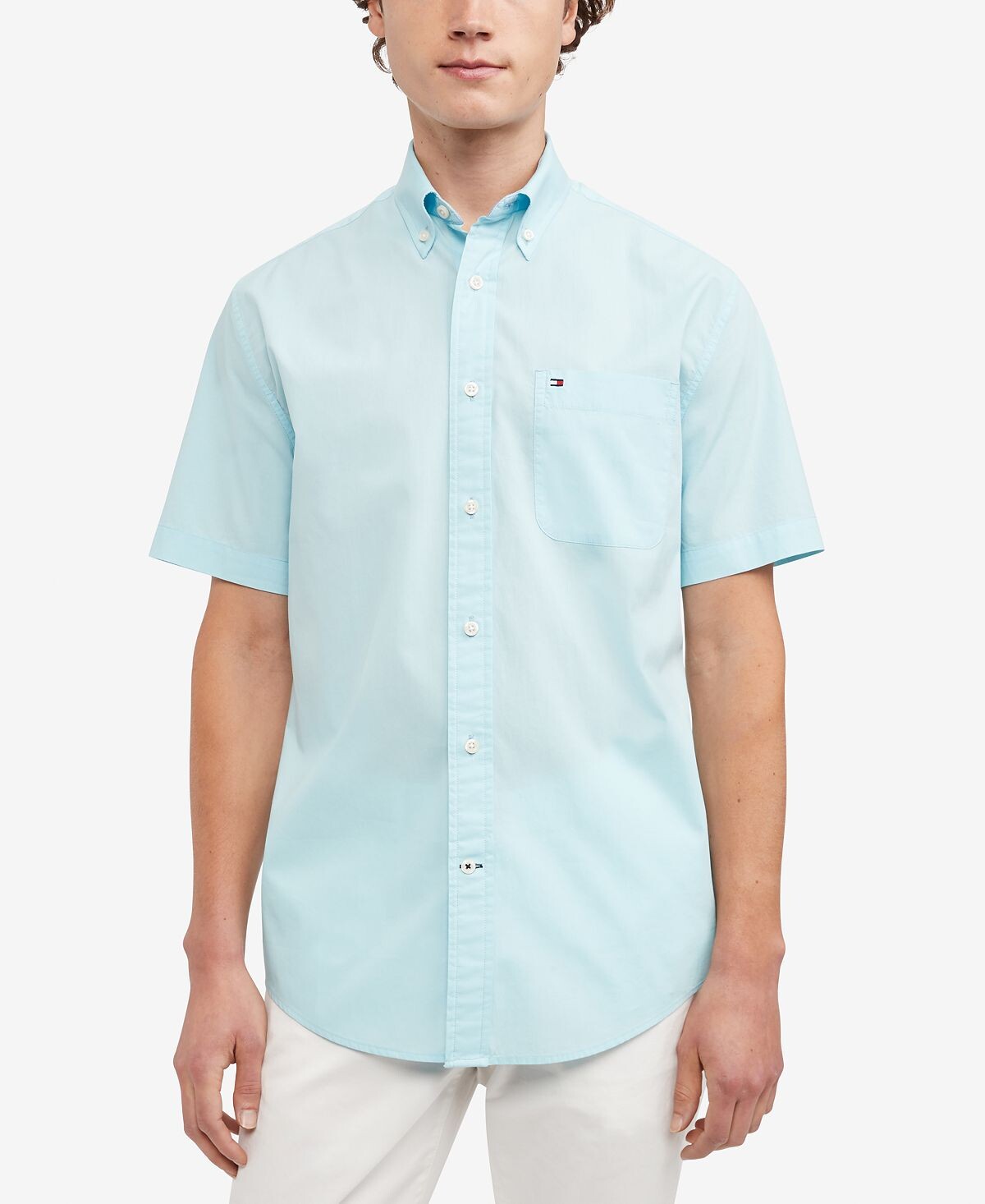 

Мужская рубашка maxwell classic fit с коротким рукавом Tommy Hilfiger, мульти