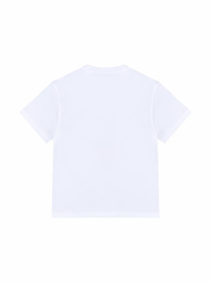 

Хлопковая футболка с логотипом Stella McCartney