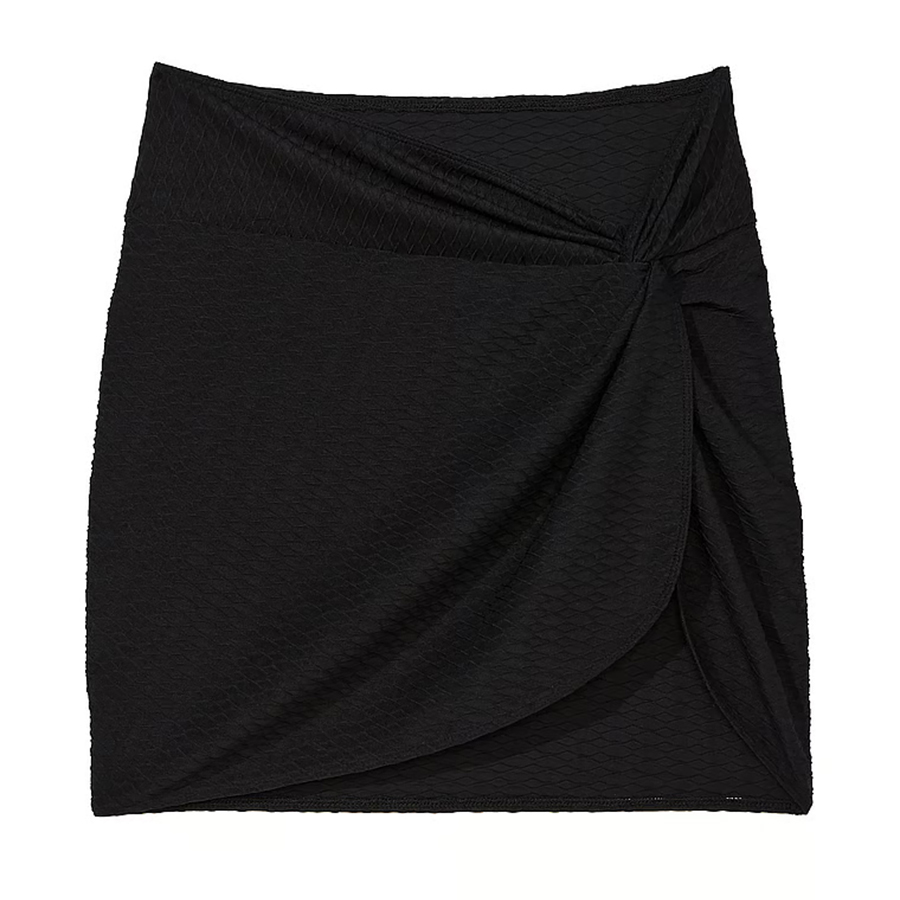Накидка Victoria's Secret Swim Mini Sarong Coverup, черный