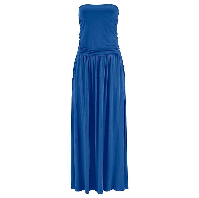 

Платье Lascana Strapless Maxi, синий