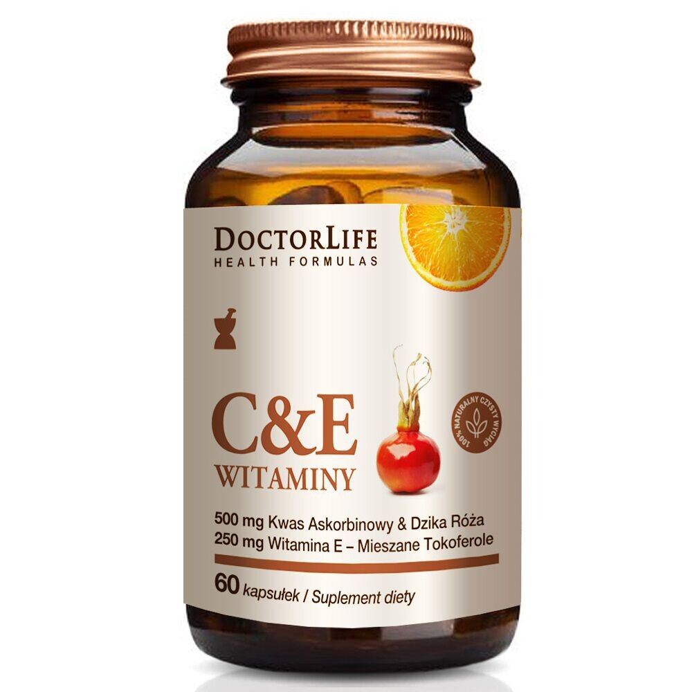 

Doctor Life C & E БАД витамин С+Е 400 с шиповником, 60 кап./1 уп.