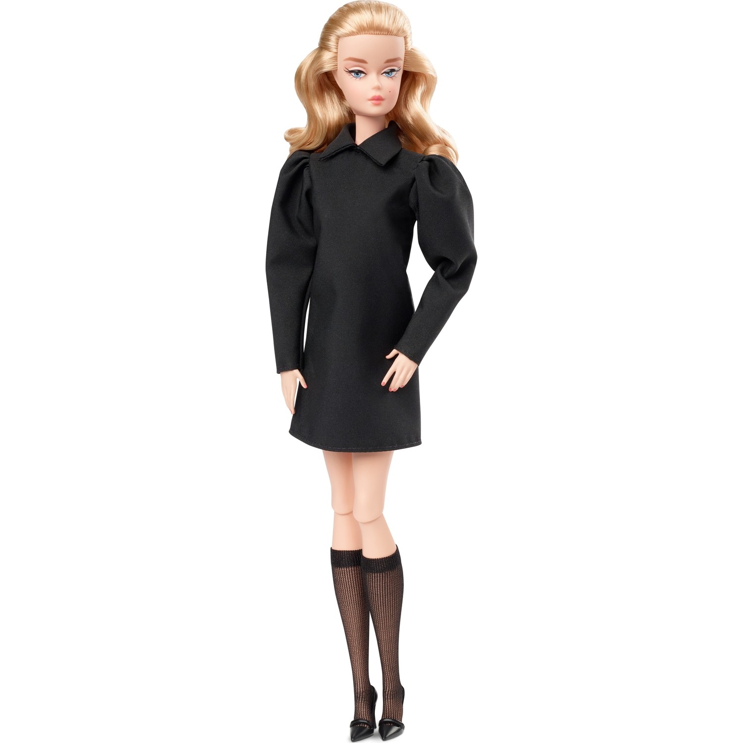 Barbie Silkstone черное платье