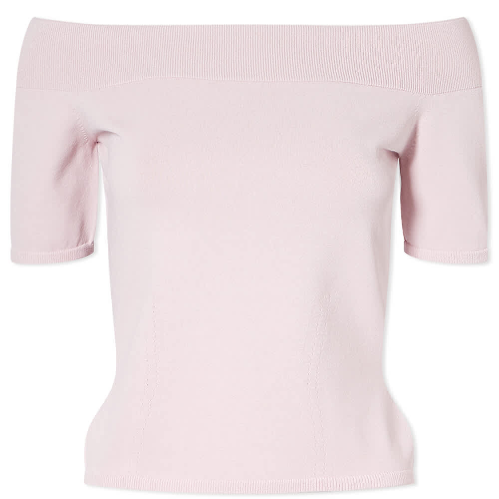 

Джемпер Alexander McQueen Off Shoulder Knit Top