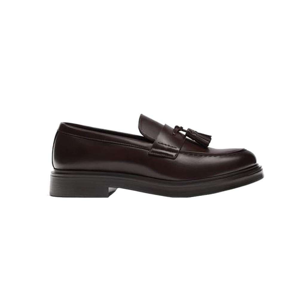 

Лоферы Zara Tassels, коричневый