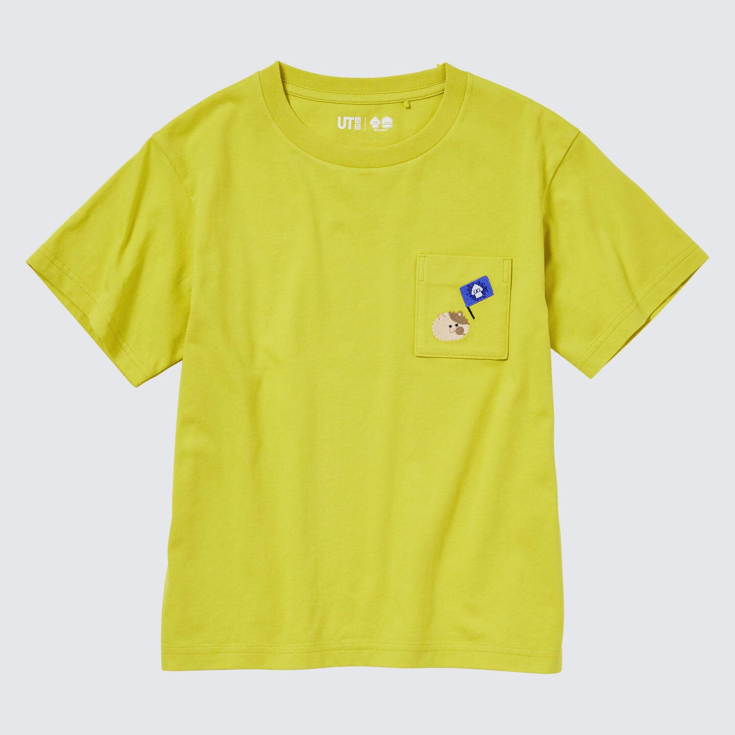 

Футболка Uniqlo Splatoon 3 UT Graphic, желтый