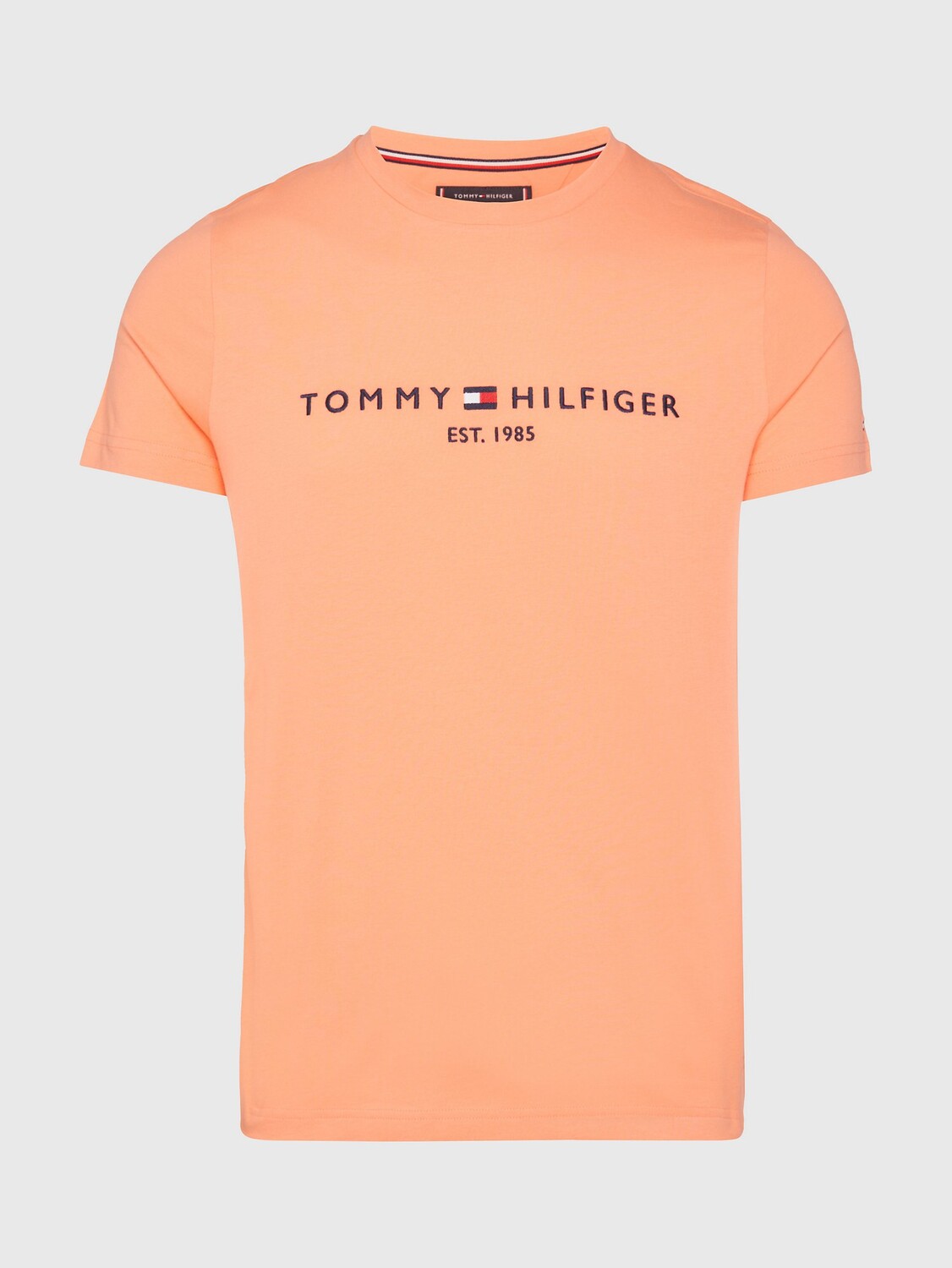

Футболка Tommy Hilfiger Slim Fit Logo, оранжевый