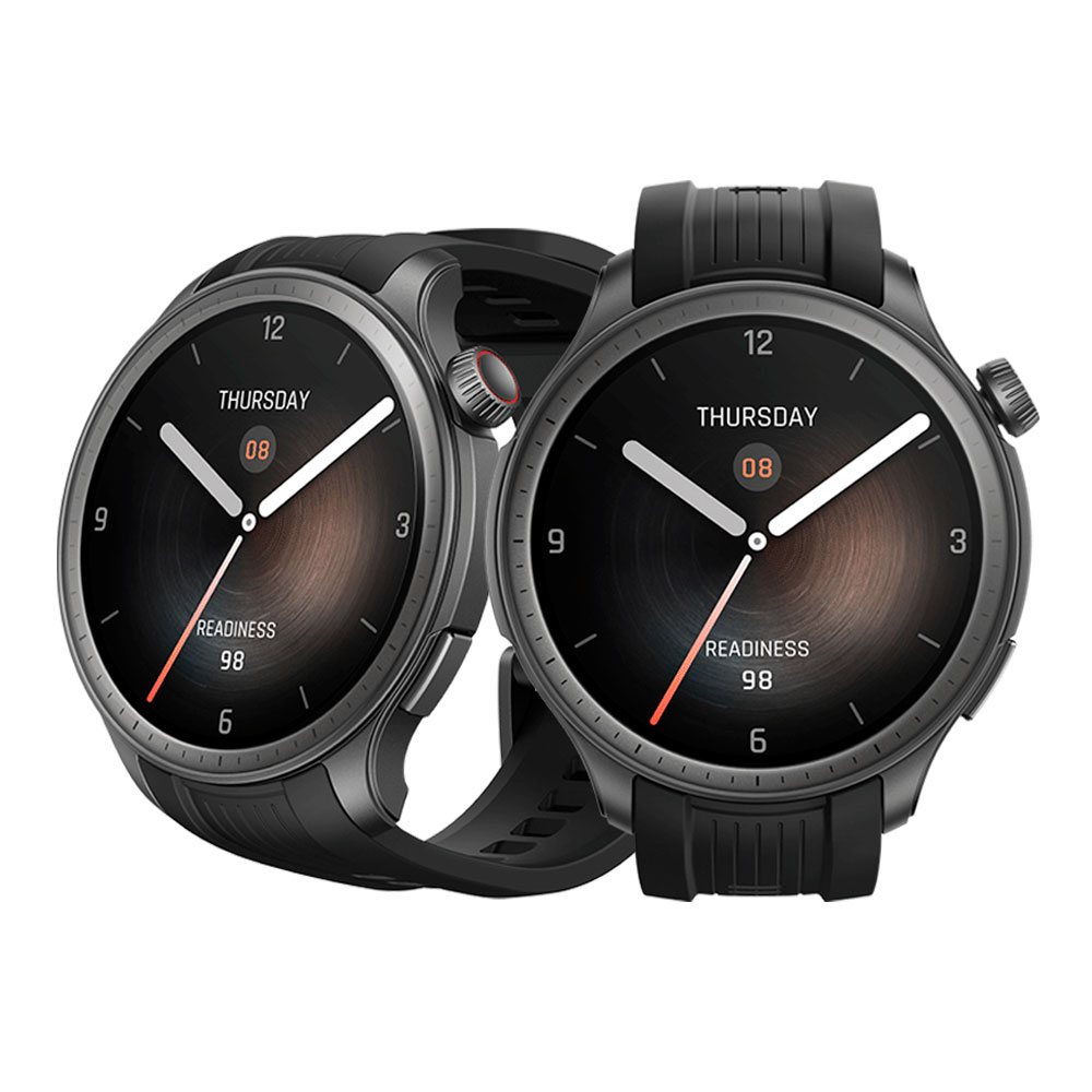 Умные часы Amazfit Balance (CN), силиконовый ремешок, чёрный цена и фото