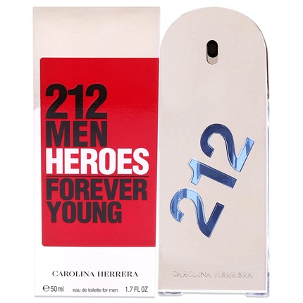 Carolina Herrera 212 Men Heroes Forever Young Туалетная вода-спрей 50мл туалетная вода carolina herrera 212 men heroes forever young