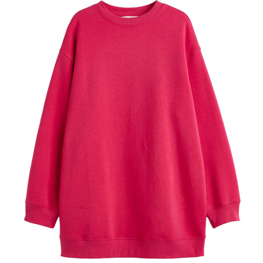 

Свитшот H&M Oversized, розовый