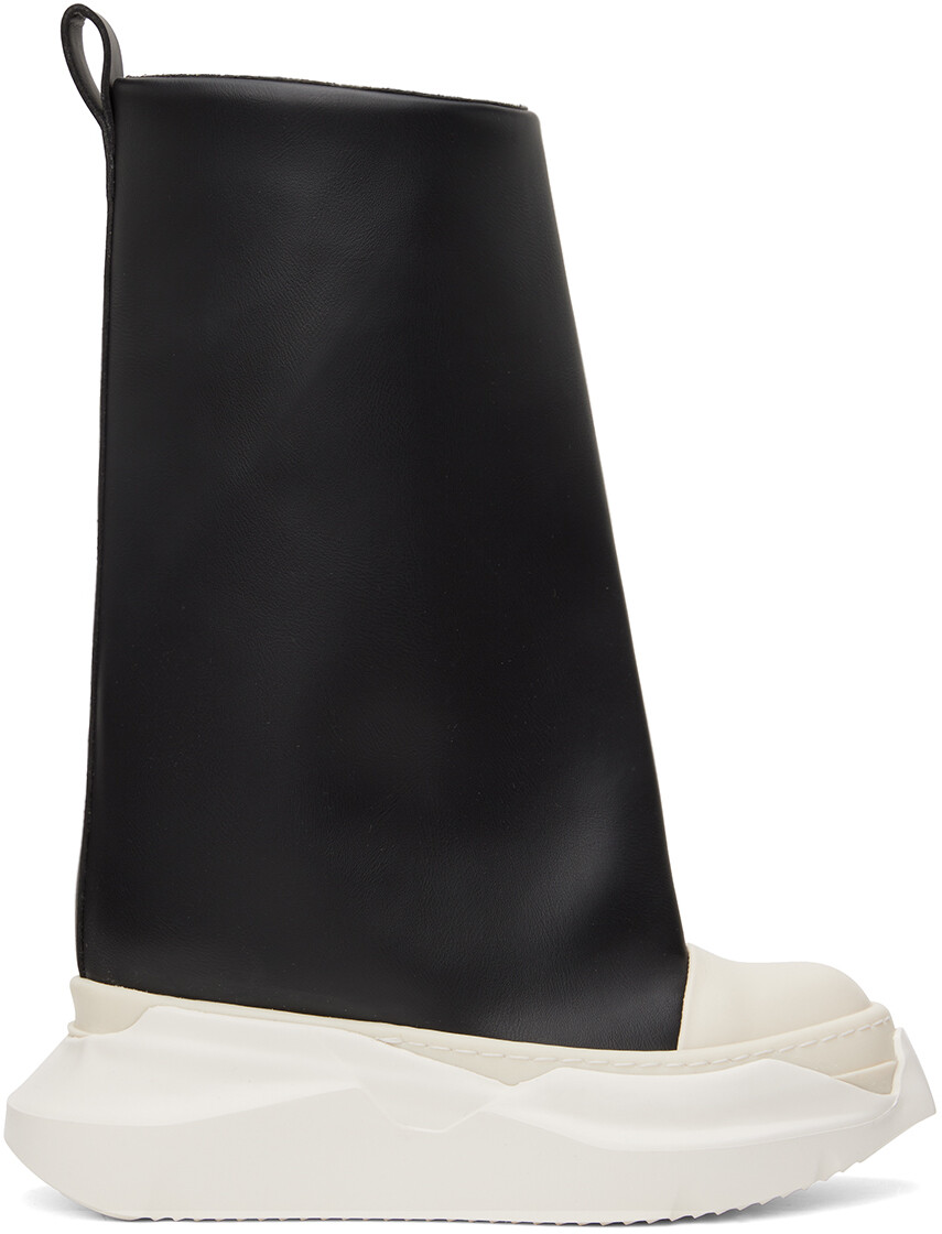 

Черные сапоги из фогашина Rick Owens Drkshdw