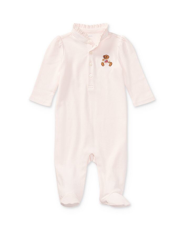 

Комбинезон Polo Bear с вышивкой для девочек - для малышей Ralph Lauren