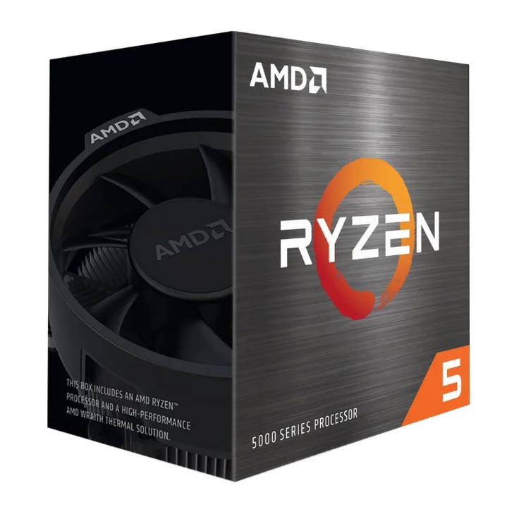 Процессор AMD Ryzen 5 5500 BOX, AM4 процессор amd ryzen 7 5800x am4 box 100 100000063wof