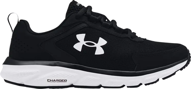 

Кроссовки Under Armour Wmns Charged Assert 9 Wide Black White, черный