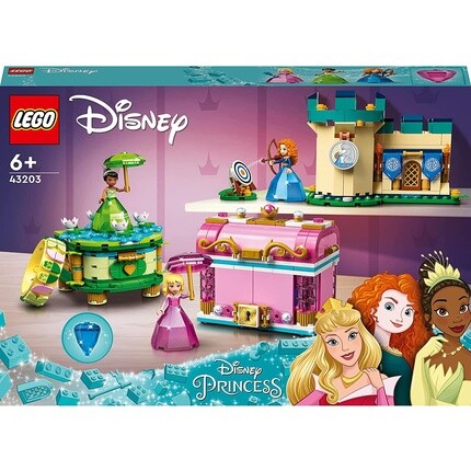 

Конструктор Lego 43203 Disney Princess зачарованные творения Авроры, Мериды и Тианы