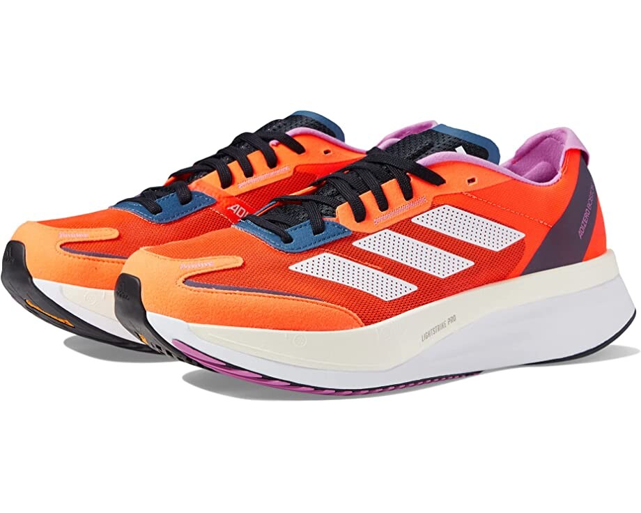 

Кроссовки Adizero Boston 11 adidas Running, солнечный оранжевый