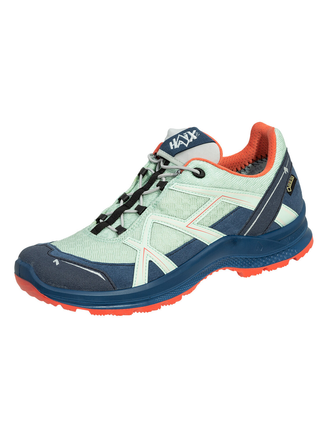 

Походная обувь HAIX Black Eagle Adv.2.2 GTX, цвет sky/orange