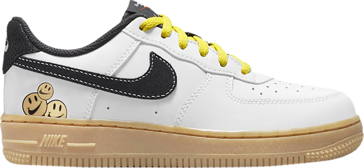 Nike air force with smiley sales face