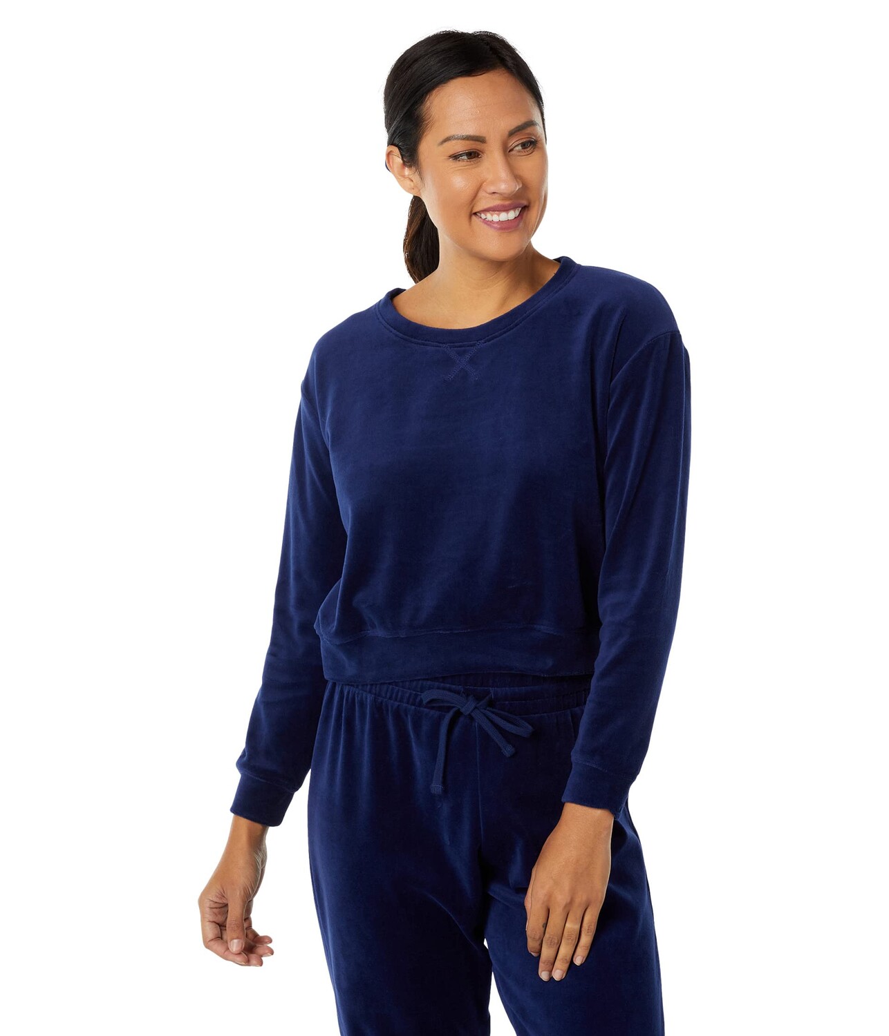 

Пуловер Splendid, Sundown Jada Velour Pullover Sweatshirt