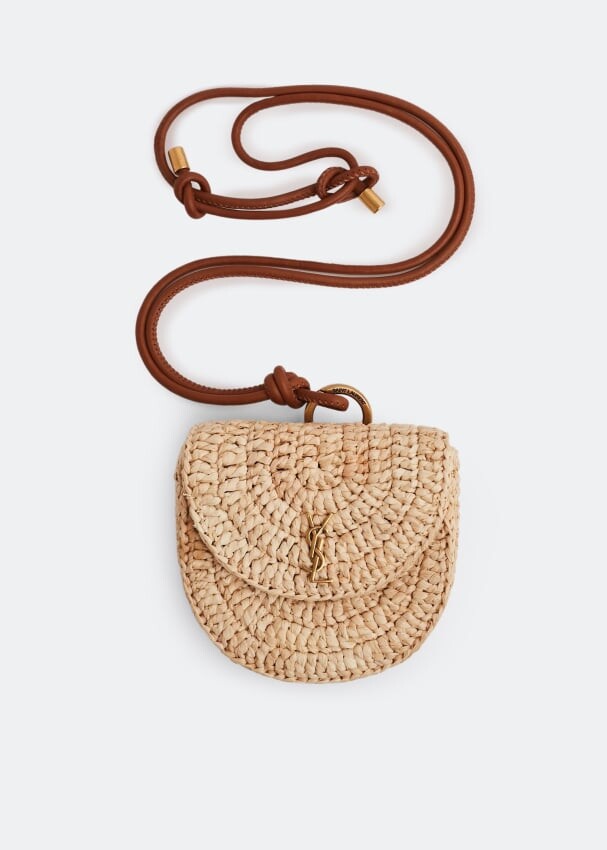 

Сумка SAINT LAURENT Cassandre necklace, бежевый