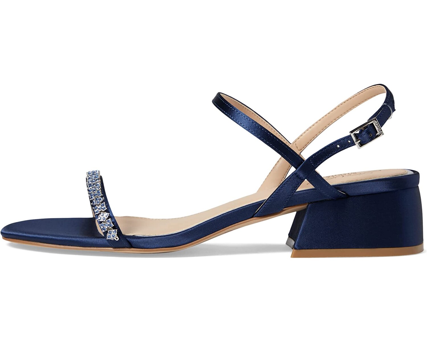 

Туфли на каблуках Aaliyah Jewel Badgley Mischka, нави