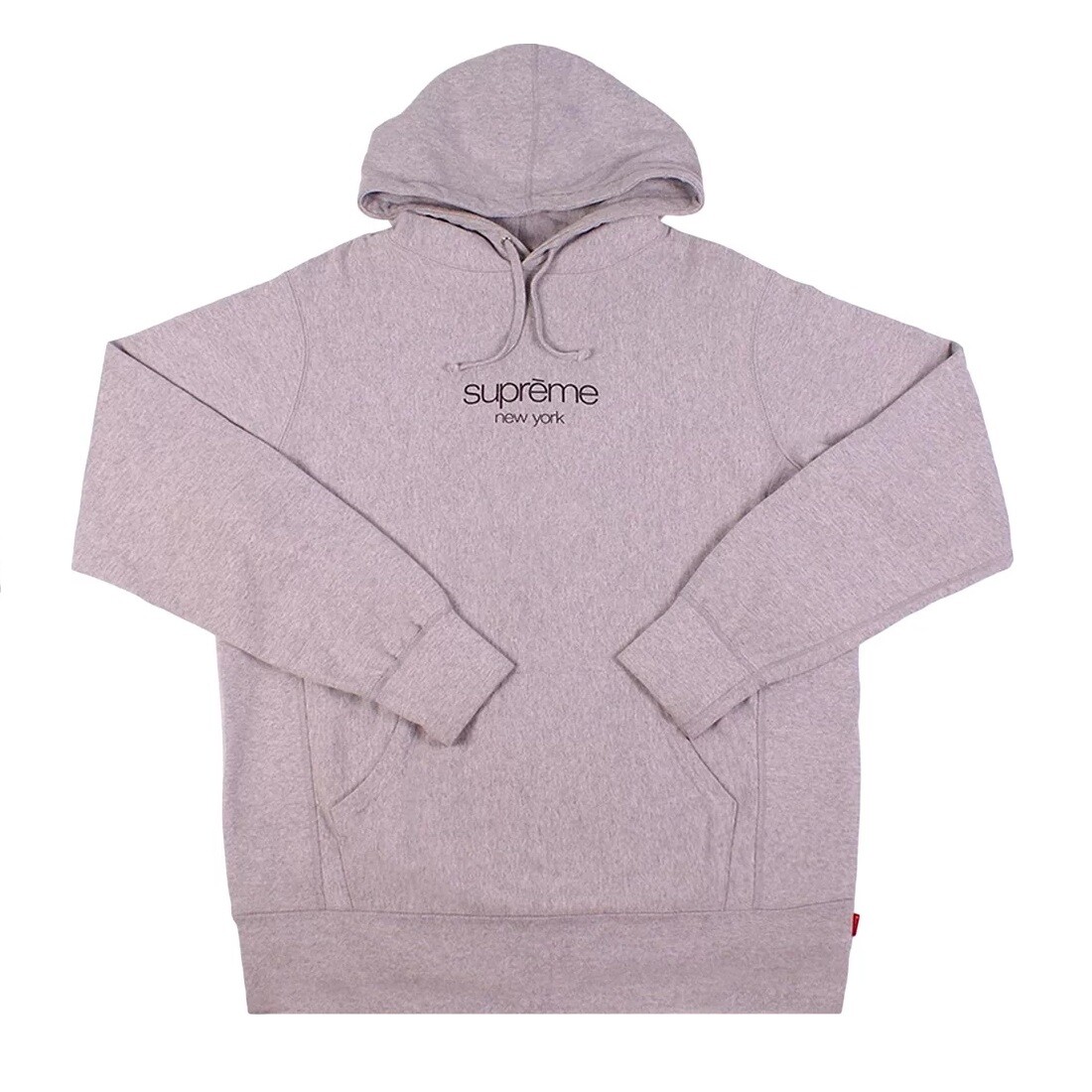 

Худи Supreme Classic Logo, серый