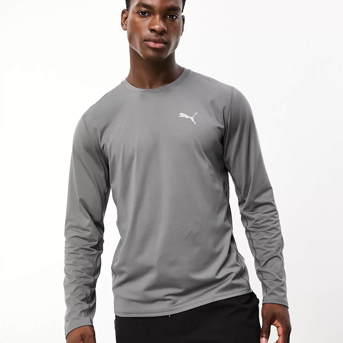 

Футболка с длинным рукавом Puma Cloudspun, серый