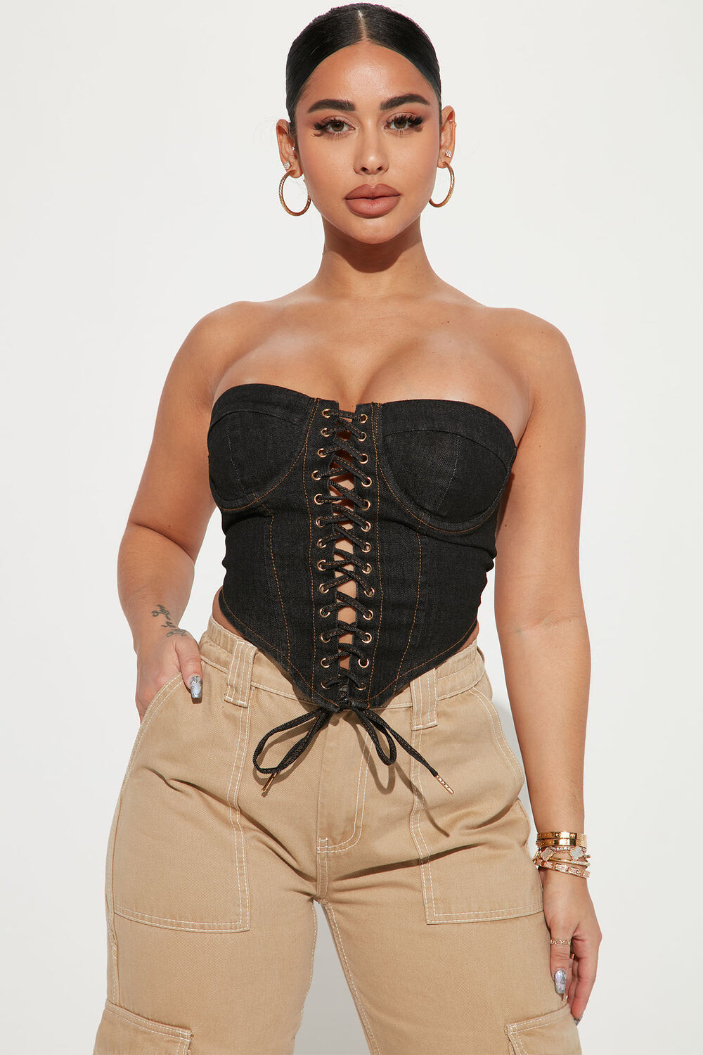 

Корсет Fashion Nova T10124FN, синий