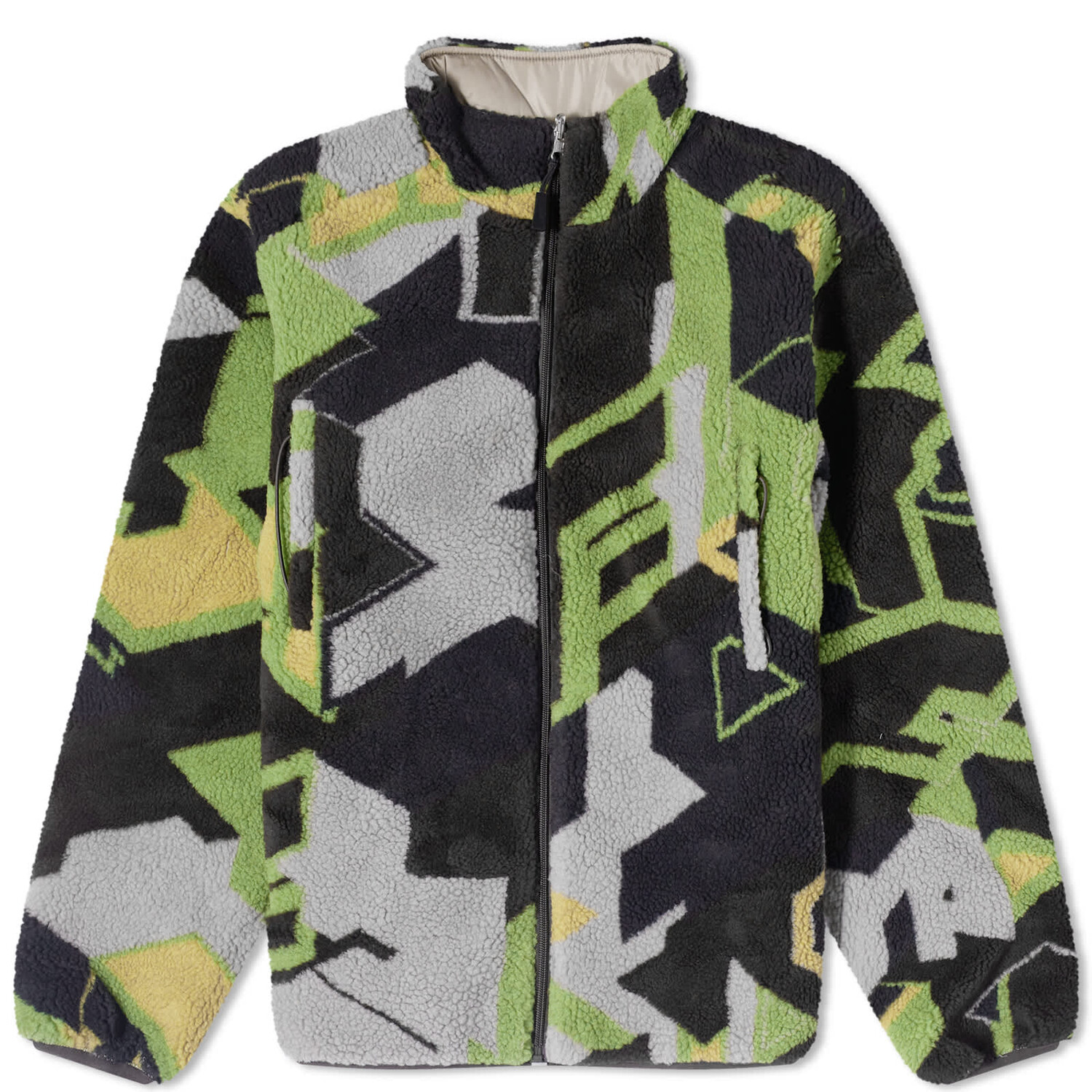 

Куртка Pop Trading Company Adam Reversible Fleece, мультиколор