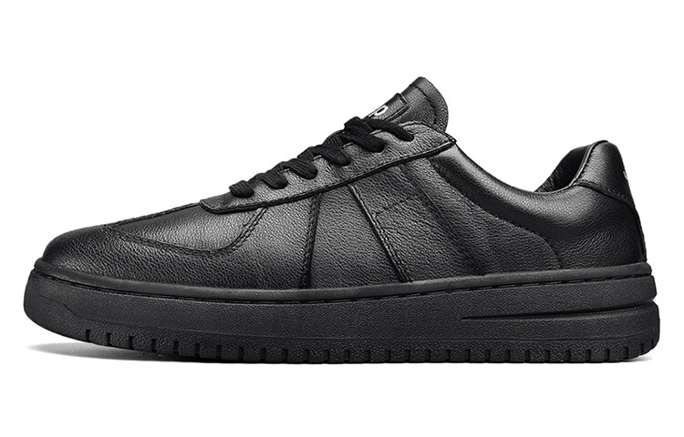 

Кроссовки Jeep Skateboarding Shoes Men Low-top Black, черный