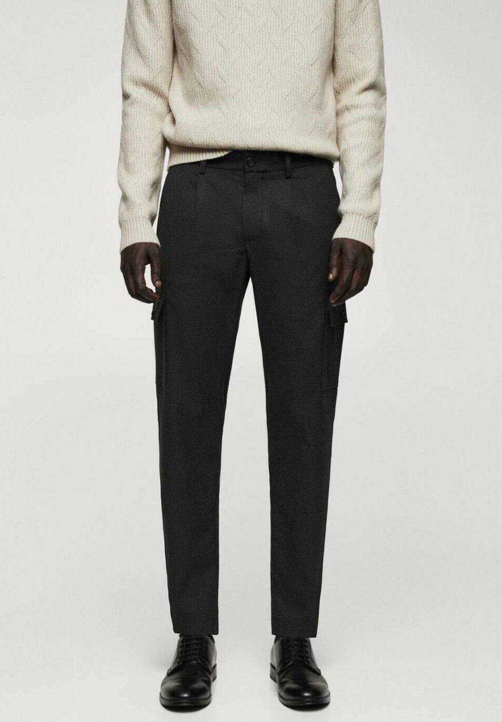 

Брюки карго Cronos Mango, цвет dark heather grey