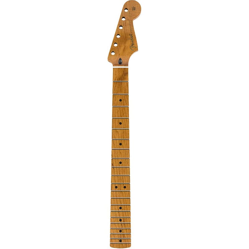 Гриф Fender Stratocaster из жареного клена, 21 узкий высокий лад, 9,5 дюйма, C-образная форма Roasted Maple Stratocaster Neck, 21 Narrow Tall Frets, 9.5 - C Shape