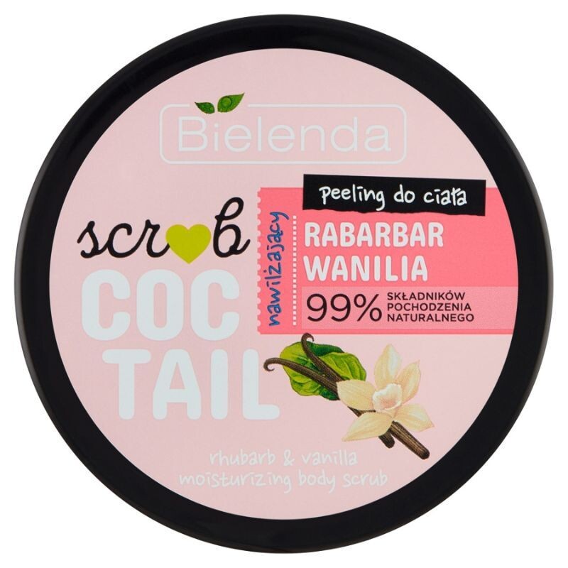 

Bielenda Coctail Scrub Rabarbar + Wanilia скраб для тела, 350 g