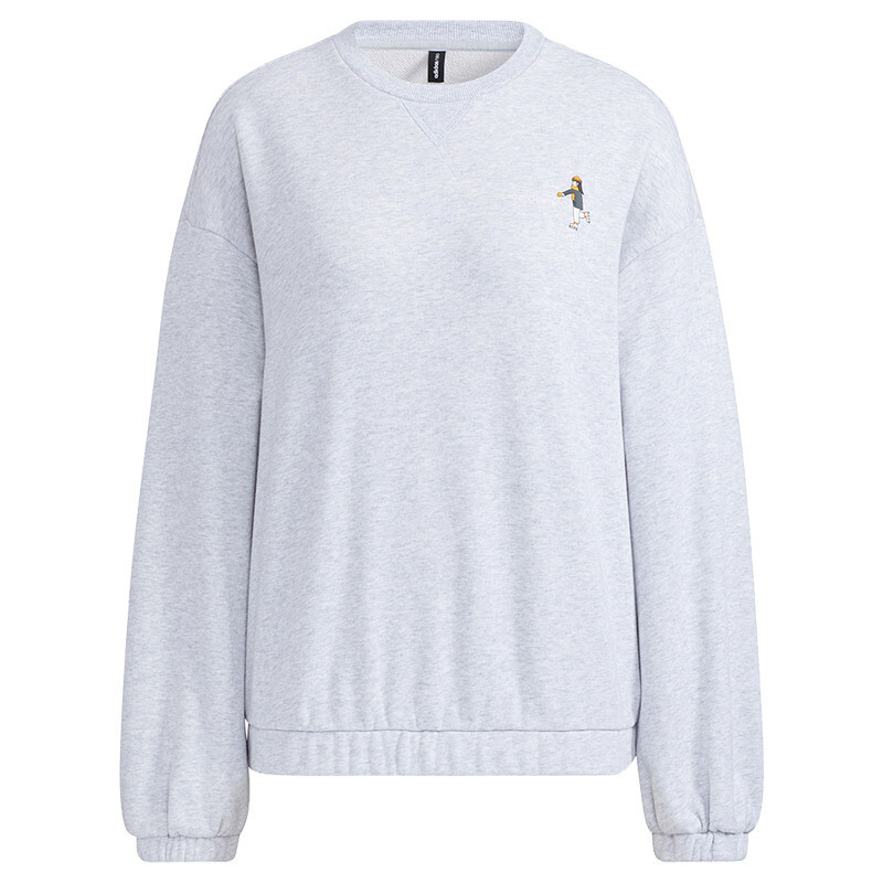 

Свитшот Adidas Neo Long Sleeve, светло-серый