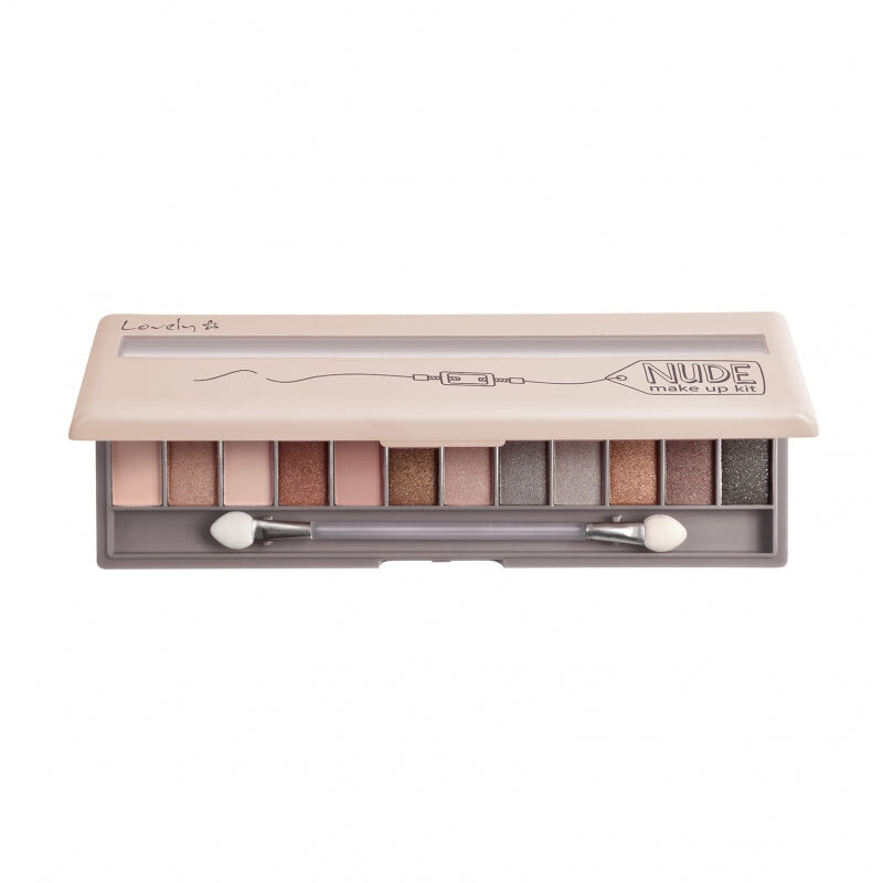 

Lovely Палетка теней Nude Make Up Kit 13г