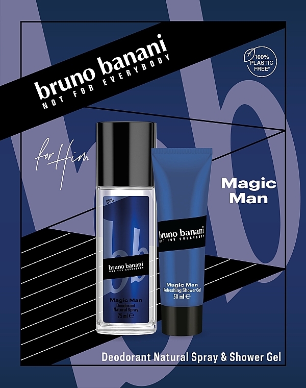 Парфюмерный набор Bruno Banani Magic Man, 2 предмета - фото