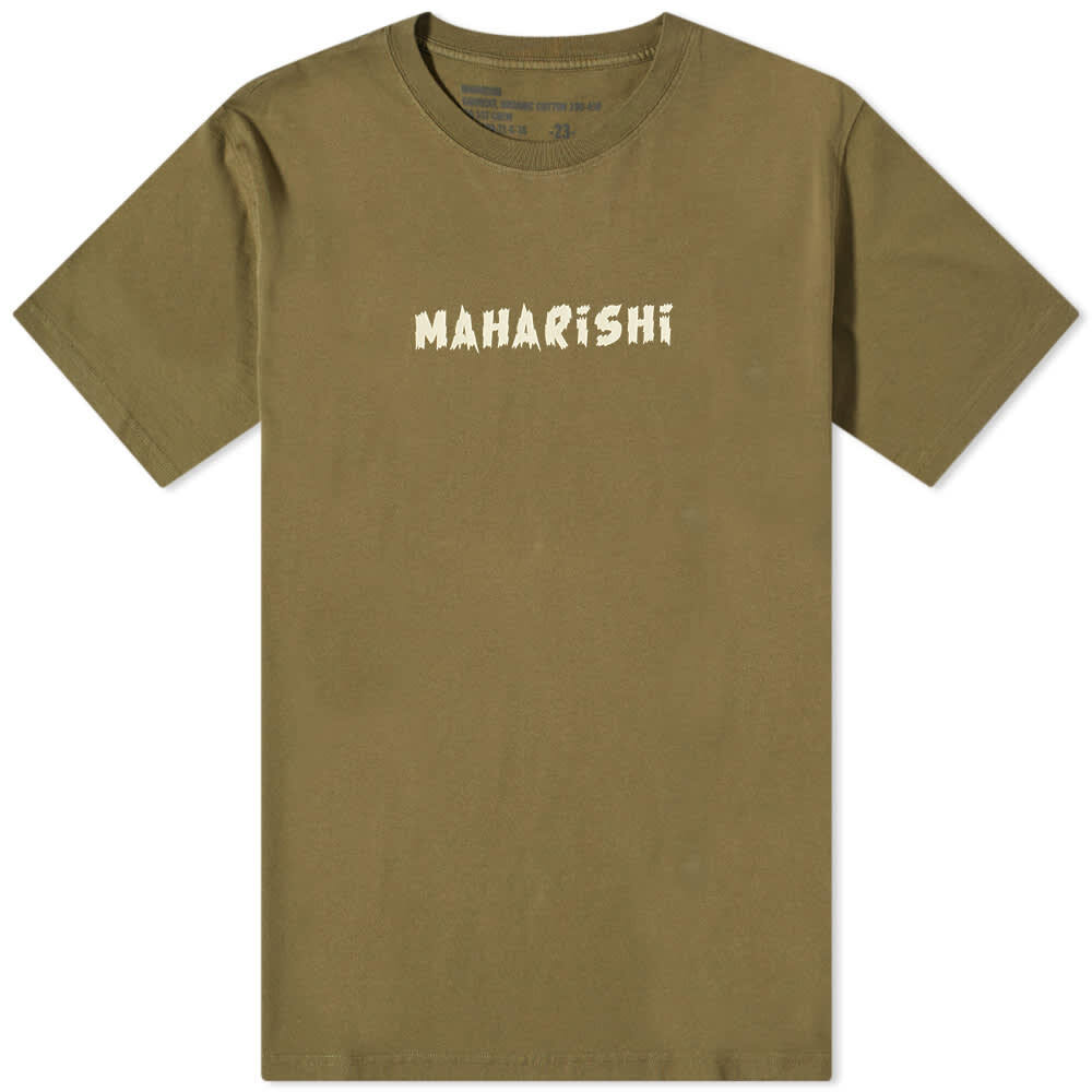 

Футболка Maharishi Rabbit Bones Tee, Коричневый
