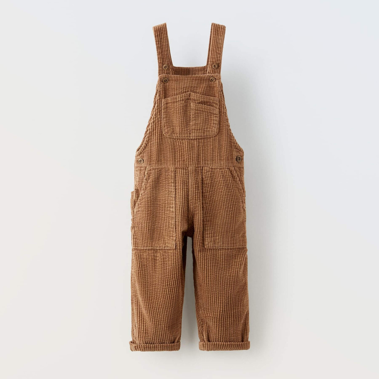 

Полукомбинезон Zara Corduroy, коричневый