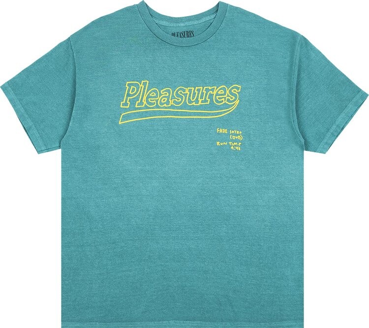 

Футболка Pleasures Dub Pigment Dye T-Shirt 'Green', зеленый