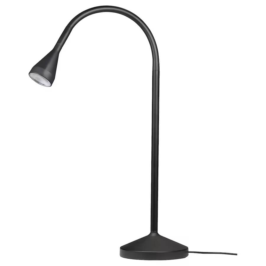 Рабочая лампа Ikea Navlinge Led, черный современная простая светодиодная настольная лампа светодиодная лампа для книги настольная лампа для лестницы светодиодное освещение оф