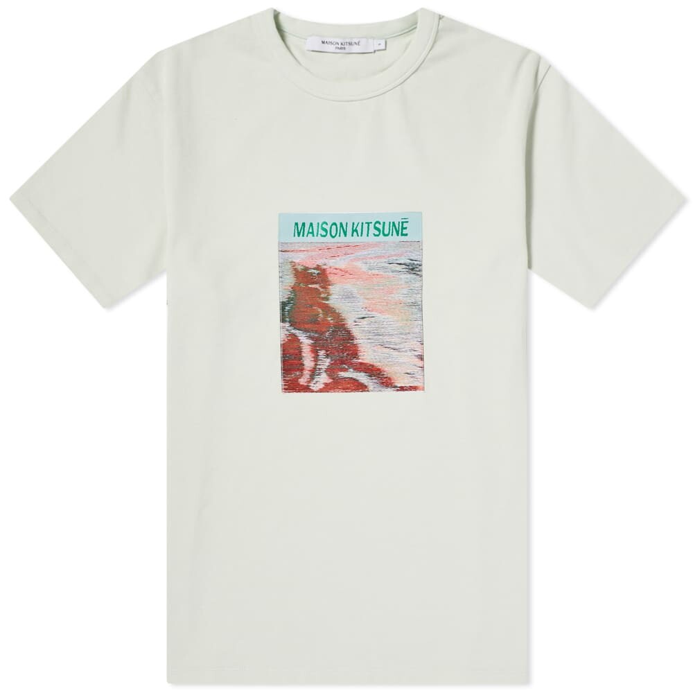 

Футболка Maison Kitsuné Maison Kitsuné Photo Tag Classic Tee