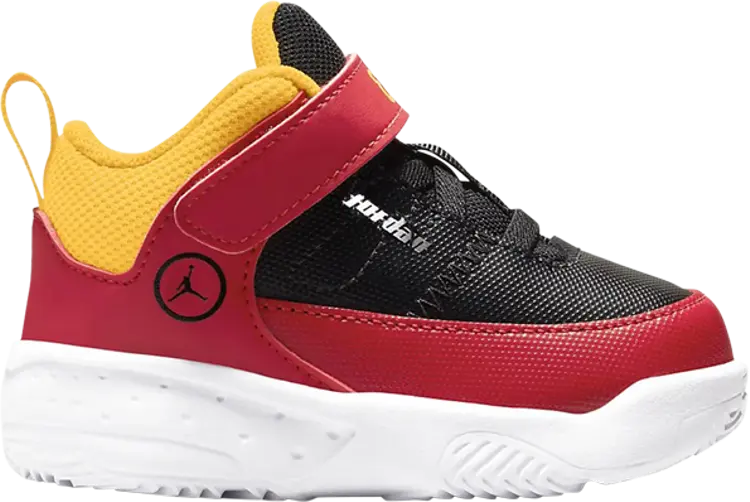 

Кроссовки Jordan Max Aura 3 SE TD Black Gym Red Gold, красный